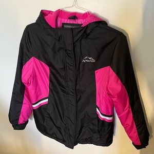 Mountain Xpedition girls XL (14-16)) coat. Pink and black. EUC